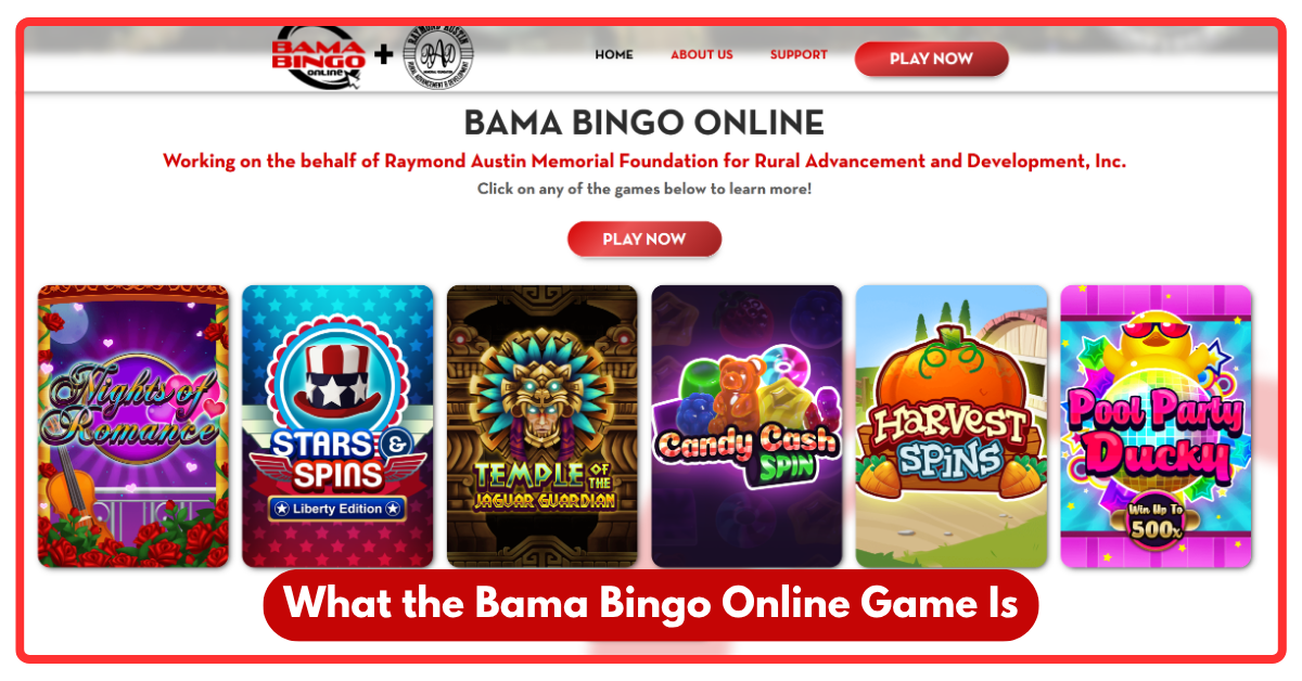 Bama Bingo Online